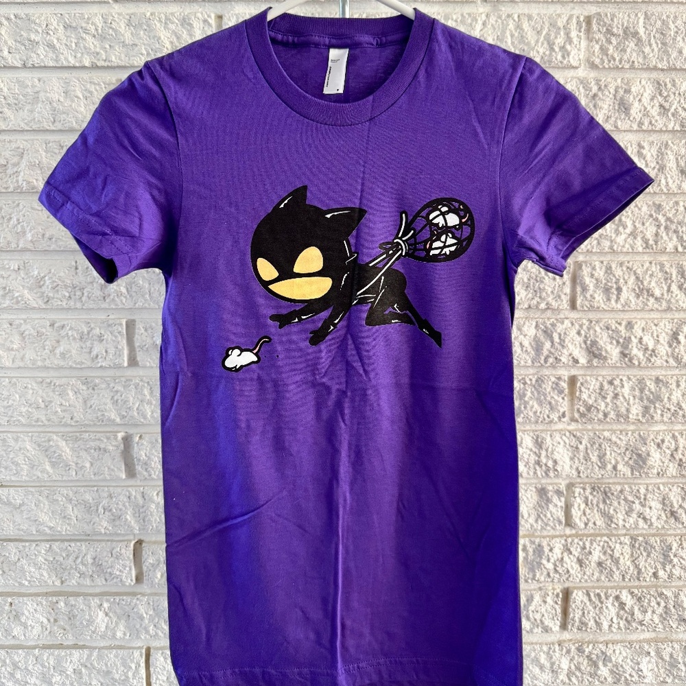 Catwoman Cat Burglar Purple Slim T-Shirt